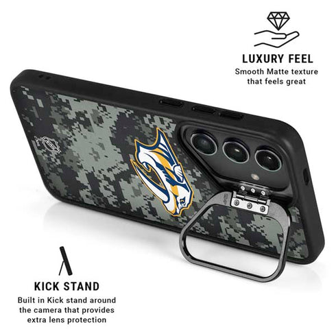 NHL Nashville Predators Camo Galaxy S25 Kickstand Case